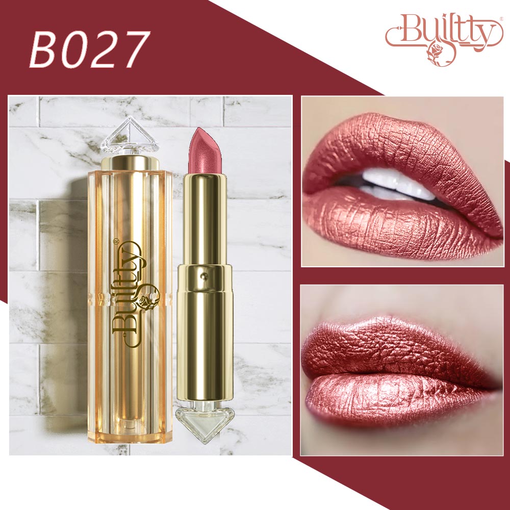 Best of Gold Lipstick New Fashion Waterproof Matte Lipstick Long Lasting Sexy Lip Stick Makeup Korean Reviews & Tips