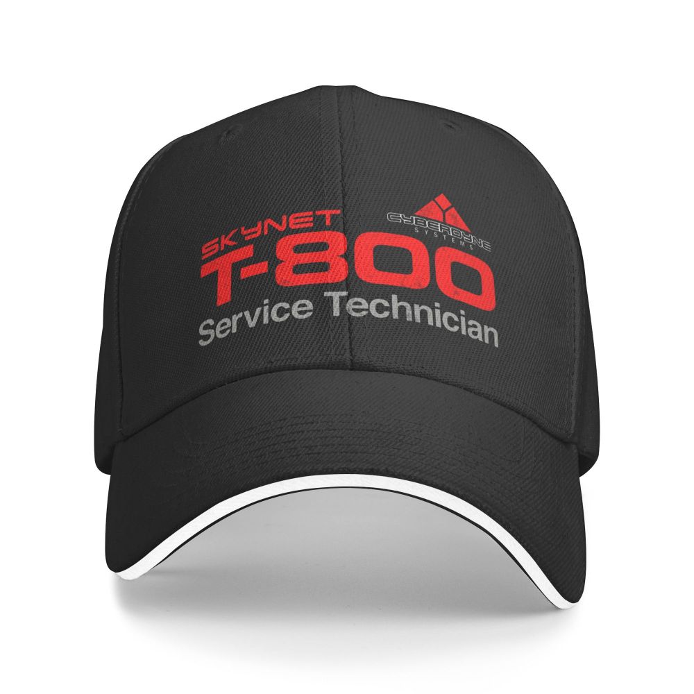 T-800 Techniker der Terminator Männer Baseball mützen Peaked Cap Sonnenschutz Sonnenschutz Hut – Detail 2