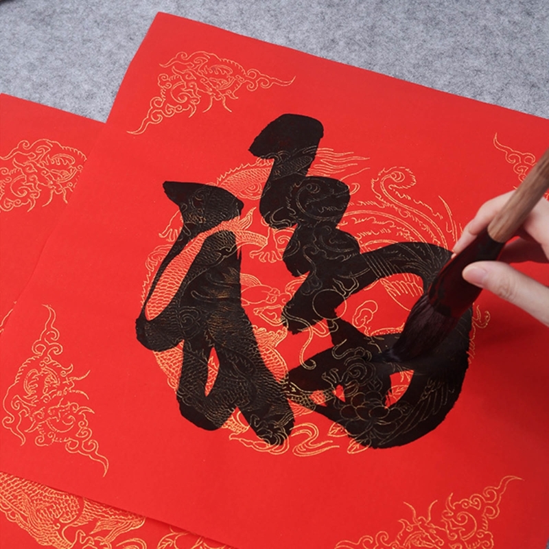 Chinesische Kalligraphie Pinsel Schreiben Pinsel Malerei Pinsel Trichter-förmigen Wiesel Haar Pinsel für Praxis Chinesische Kalligraphie – Detail 23