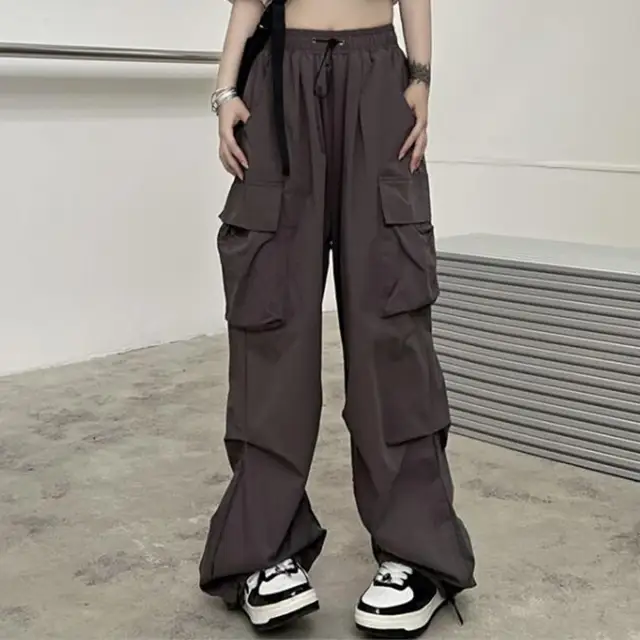 Cool Trousers Soft Cargo Pants Hip Hop Ankle-banded Women Pants Keep Trendy  - AliExpress