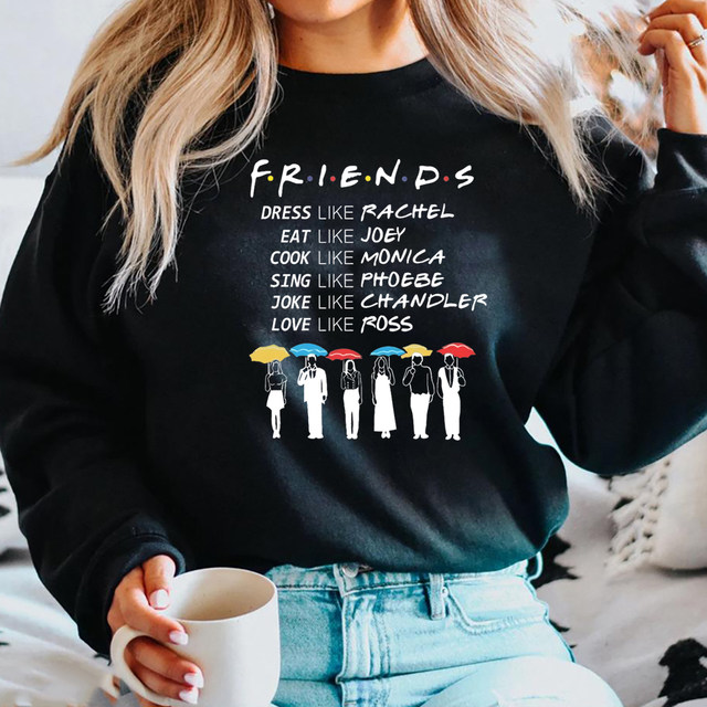 Sweat-Shirt Friends Central Perk - 100% Coton