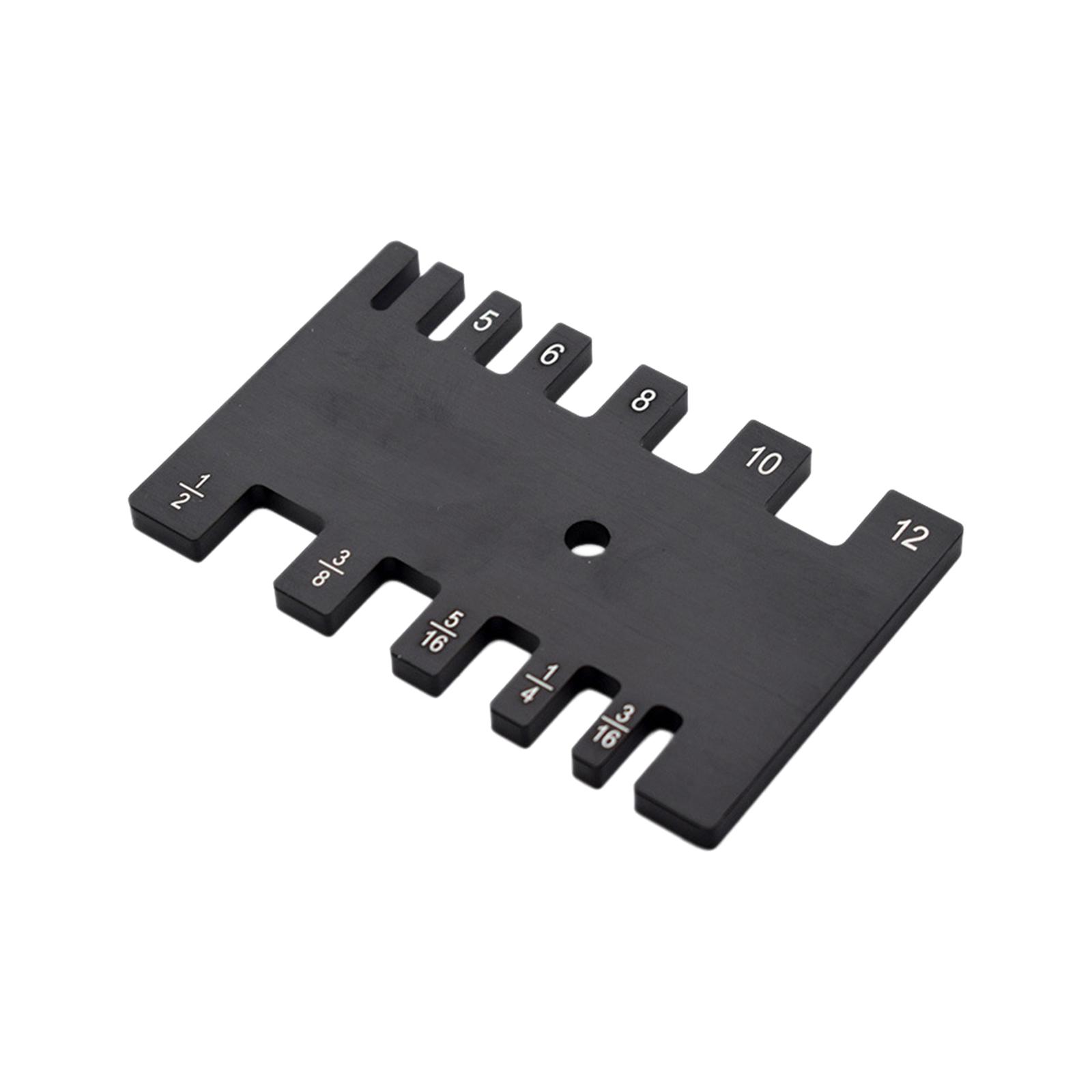 Aluminium Alloy Insert Plate Fence Sliding Brackets Flip Board Table Saw Trimmer Tools Sliding Brackets for Trimming Machine