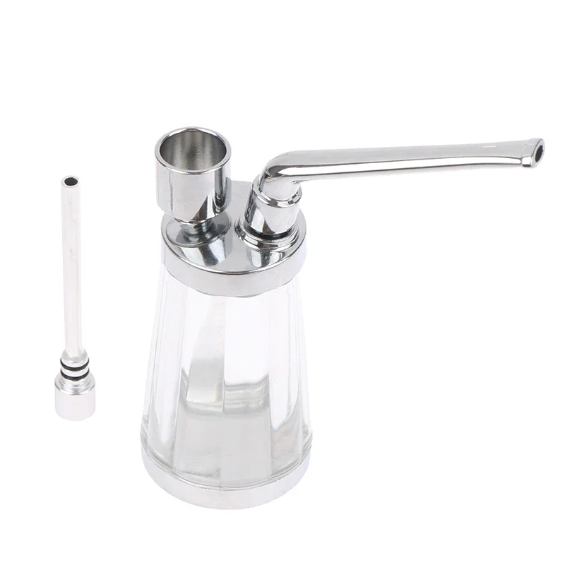 Mini Portable Bottle Water Pipe Metal Filter Hookah New Popular Bottle Water Pipe Portable Mini Hookah Shisha Tobacco Smoking Pipes Gift of Health Metal Tube Filter