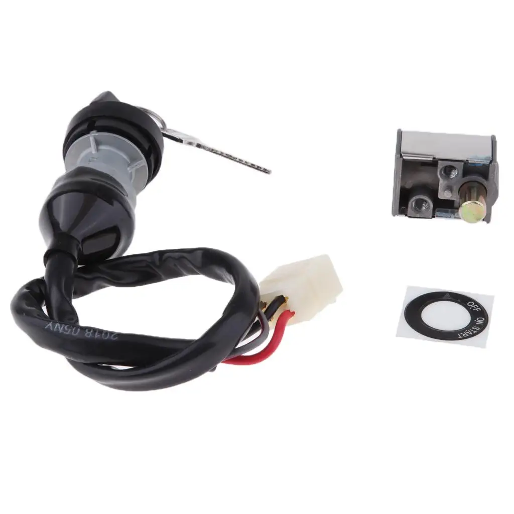 CFMOTO Ignition Key Switch with Fuel Tank Cap Lock Key Switch Kit Fit for CFMOTO-CF800-2-x8-7020-010100