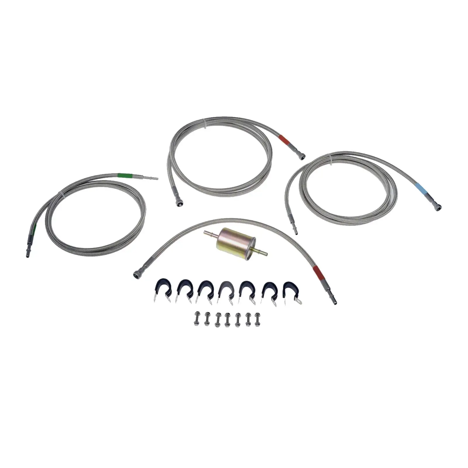 Fuel Line 819-840 Spare Parts Easy to Install Repair Parts Flexible Steel Braided Professional Replacement for GMC Sierra