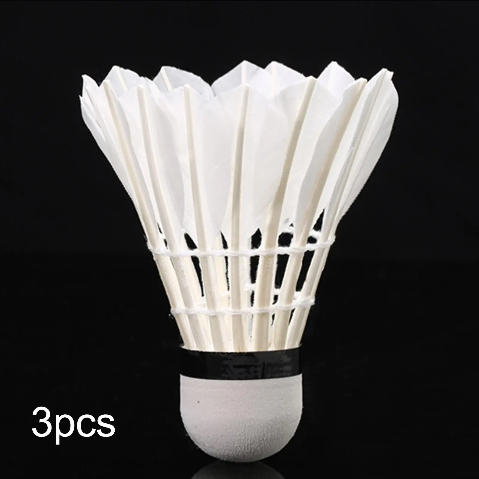 3x Badminton Shuttlecocks Stable Durable Professional Badminton Ball for Game Activities Indoor Outdoor Youth Adults