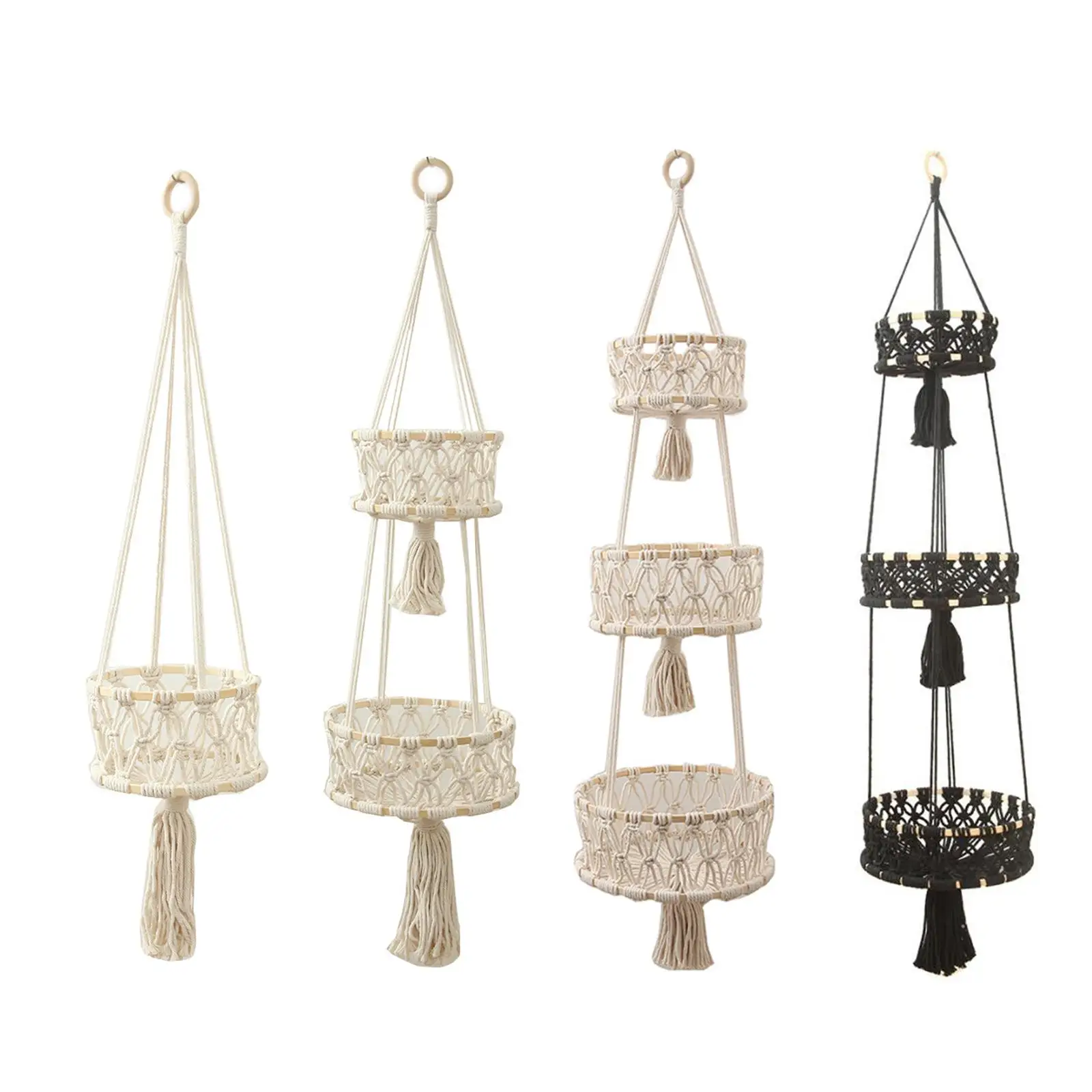 Plant Hanger Macrame Hanging Basket Hanging Basket for Kitchen