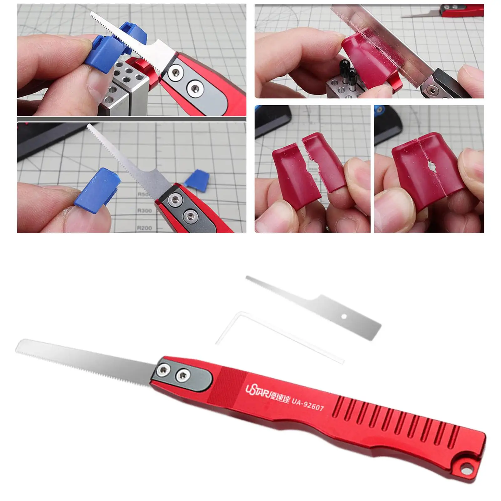 Alloy Mini   Model Making  Blade Modification Tool Anti Slip Cutter Craft  Small Hand  for Gundam Model Carving Trimming