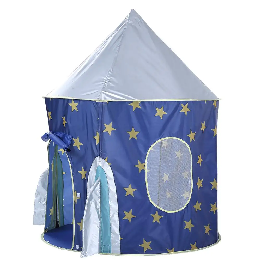 Folding Playhouse for Kids - Toddler Play Tent Spacecraft, Promotes Healthy Fitness and Muscle Development