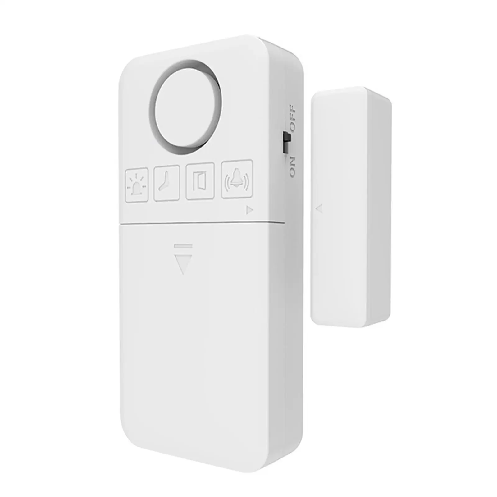 Magnetic Door and Window Alarm 4 Alarm Modes Magnetic Sensor Doorbell Burglar Alarms Door Security Alarm for Office School Hotel