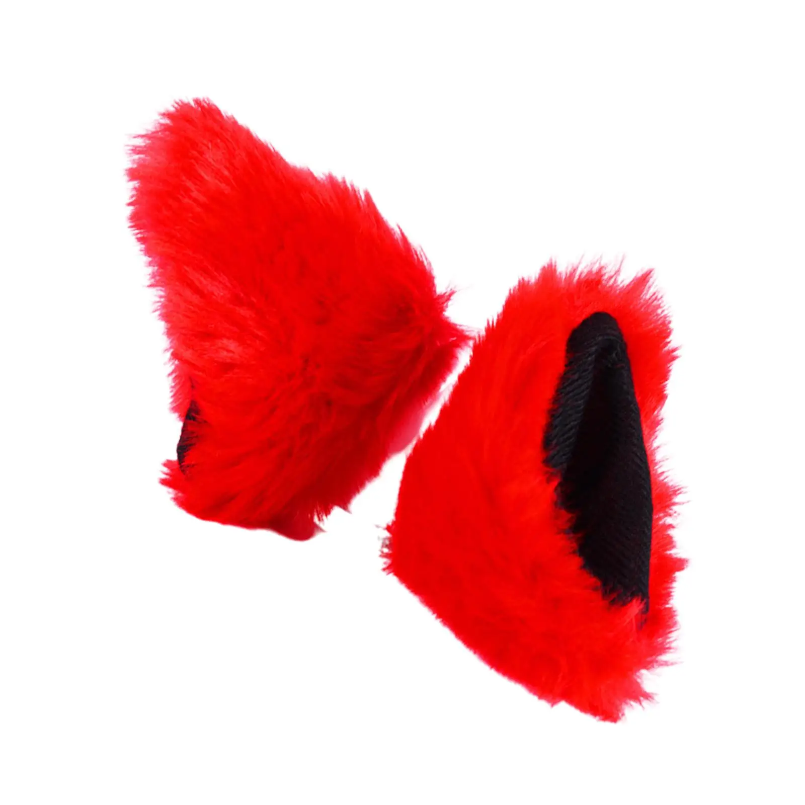 Plush Ear Decoration  Scooter Helmet Accessory Easy to Install Professional