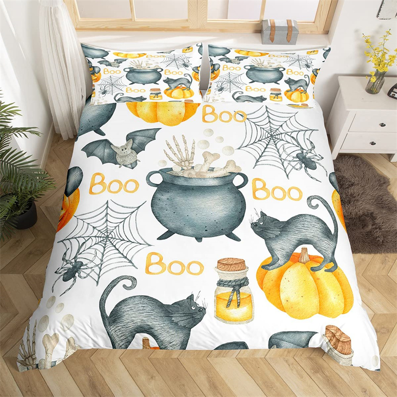 Pumpkin Tree Halloween Bed Set