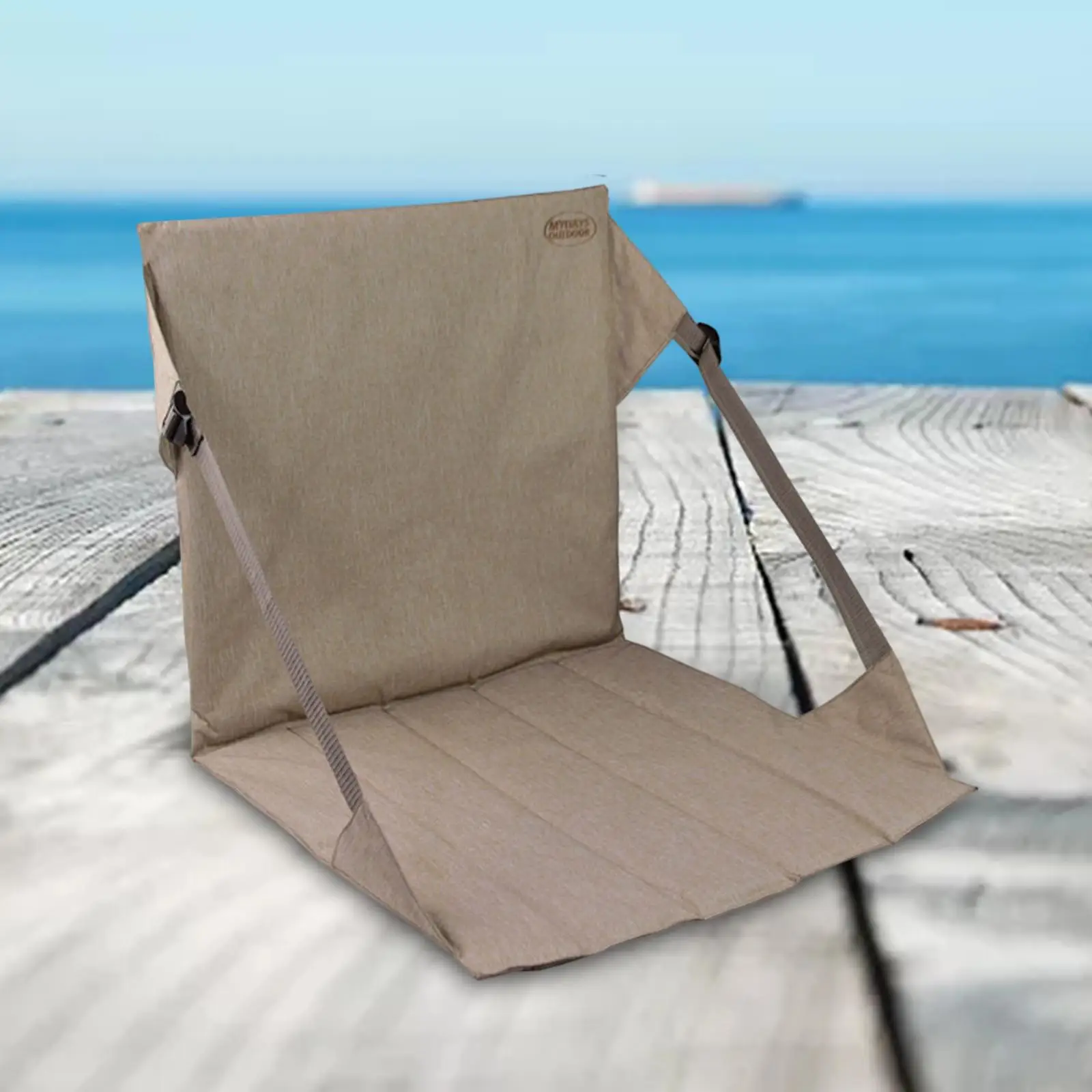 Portable Foldable Seat Cushion Folding Chair Cushion Padded for Outdoor