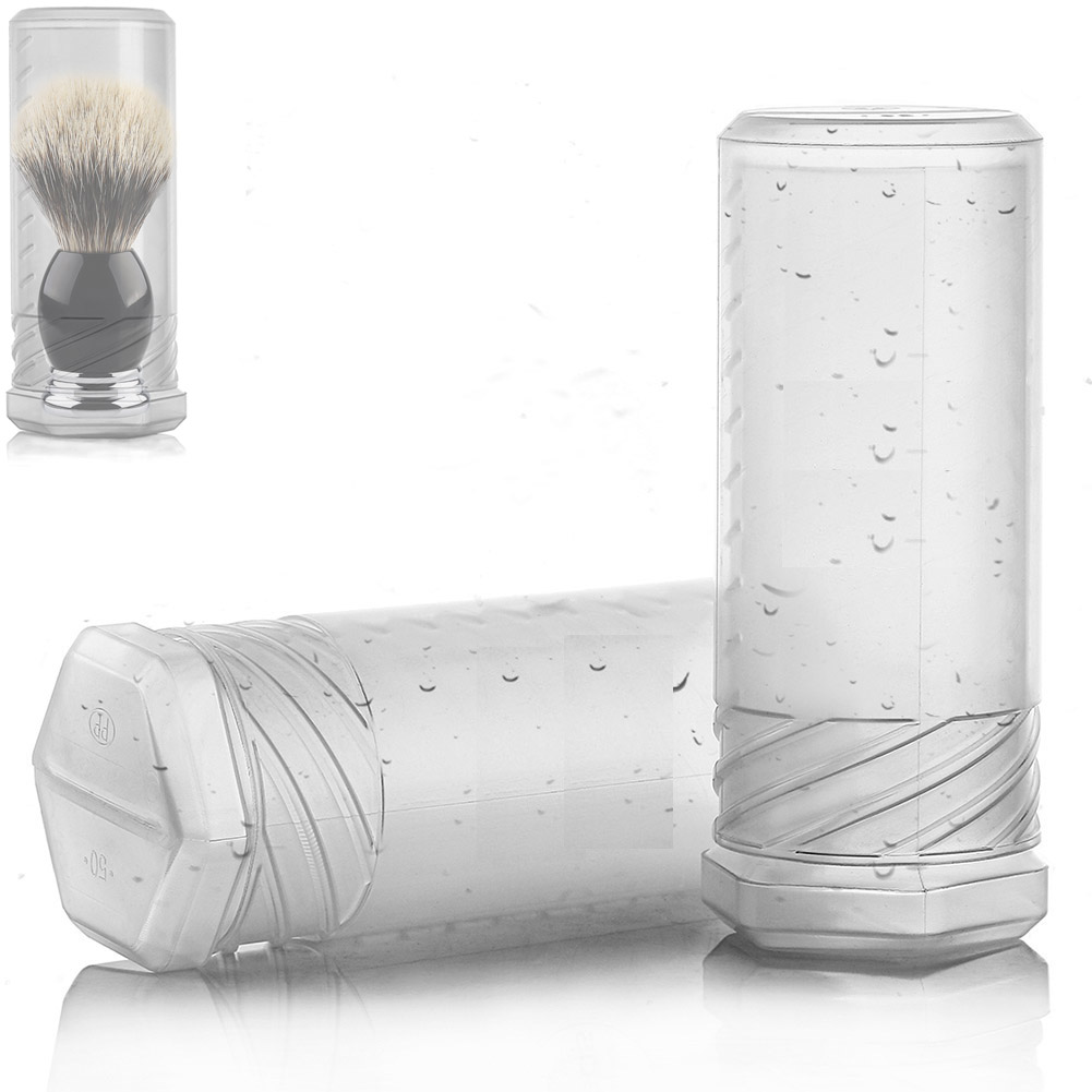 Best of Shaving Brush Travel Case Holder Plastic Tube Brush Storage Cases Adjustable Fit For Most Of Shaving Brushes(Brush Not Included) Reviews & Tips