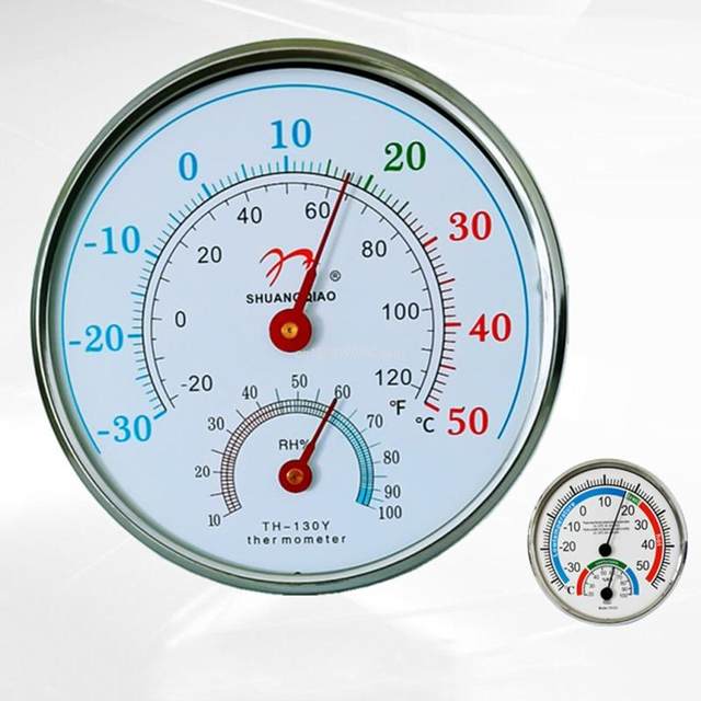 Quick Update Thermometer Humidity Gauge with Hanging/Stand Table