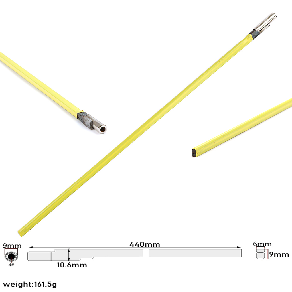 Description Picture 4 of itemBass Electric Guitar Parts 630mm/570mm/ 440mm yellow adjustment lever Two Way & Two Course Adjustable Truss Rod