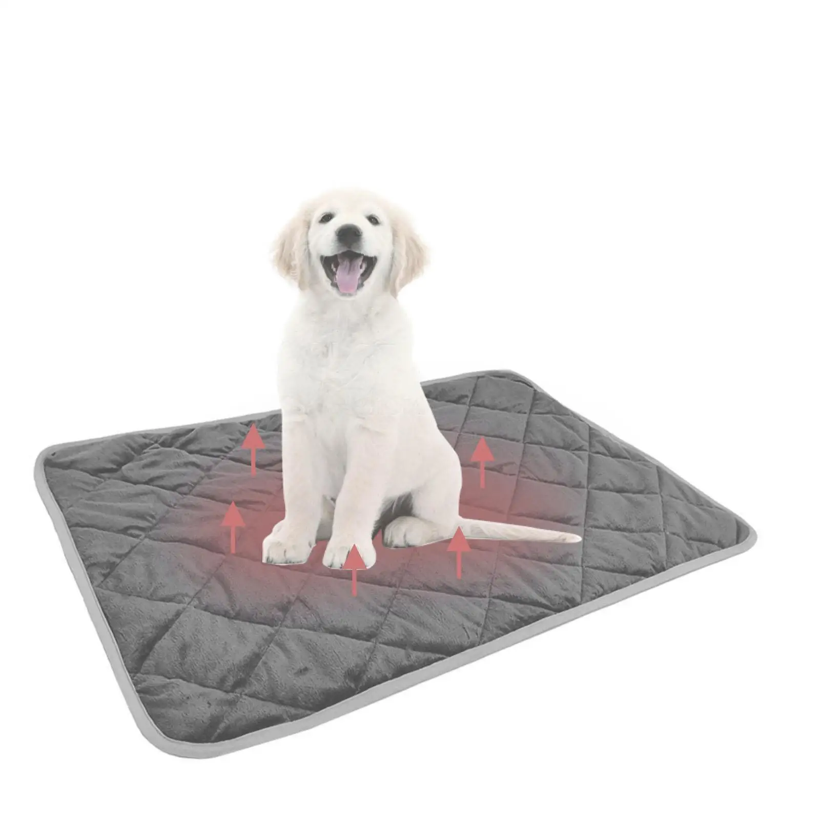 Self Heating Pets Pad Cats Dogs Soft Indoor Non Slip Bottom Self Warming Mat
