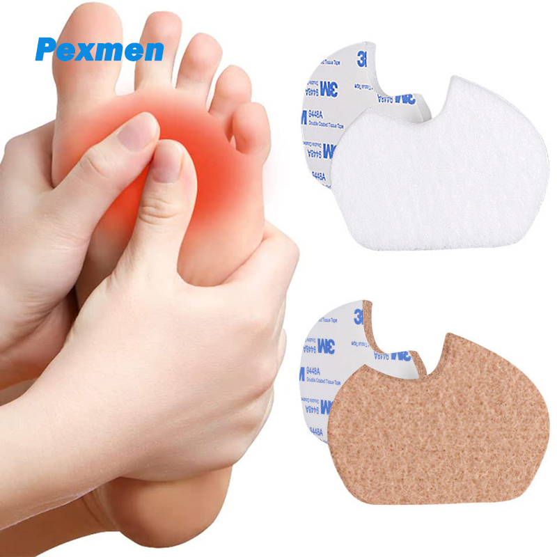 Best of Pexmen 2Pcs / Pair Ball Of Foot Cushions Metatarsal Pads For Forefoot Pain Relief Foot Care Protectors Insoles For Men And Women Reviews & Tips