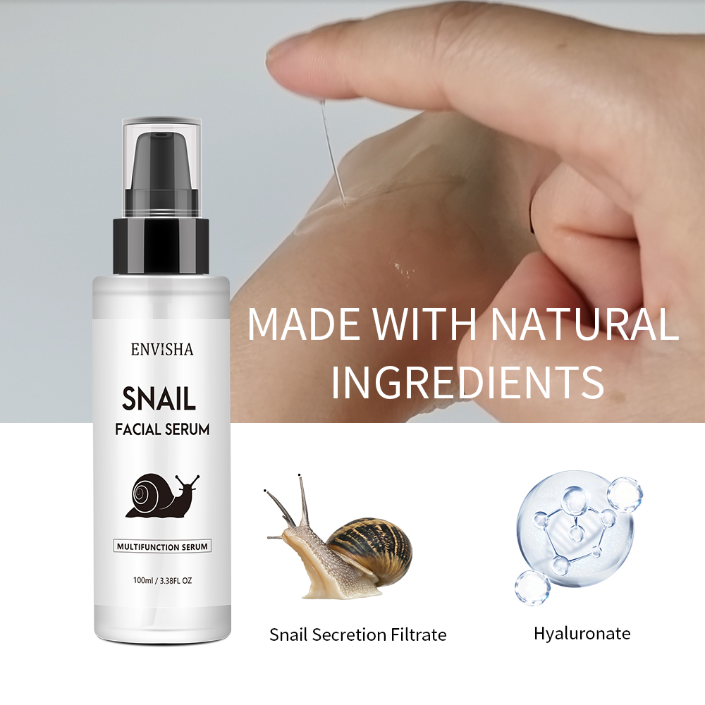 Best of ENVISHA Snail Collagen Face Serum Facial Firming Skin Care Anti-aging Wrinkle Moisturizing Whitening Beauty Health Shrink Pores Reviews & Tips