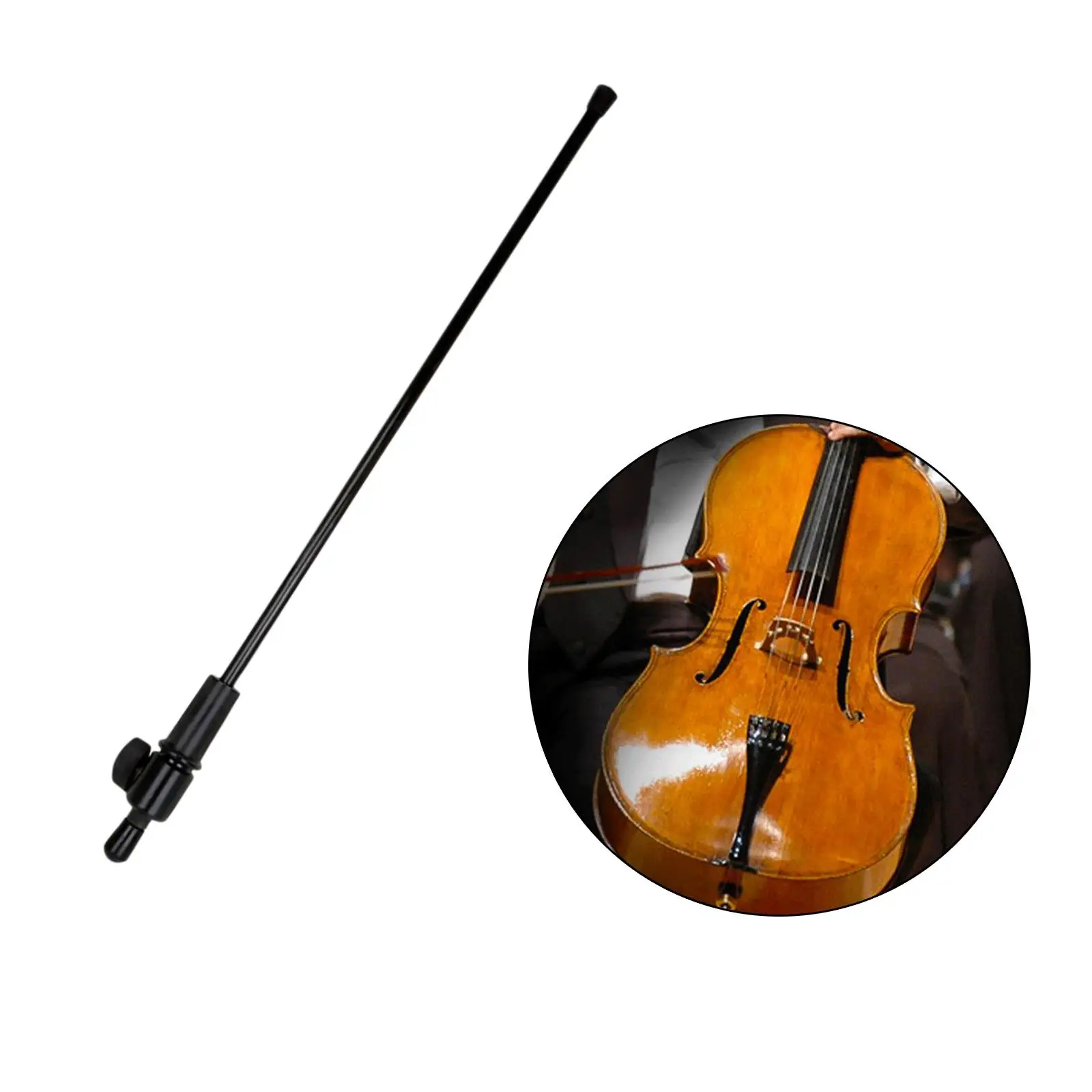 Professional Cello Endpin Replace Parts Accessory Musical Instrument for Teens Kids Beginners Adults Musicians