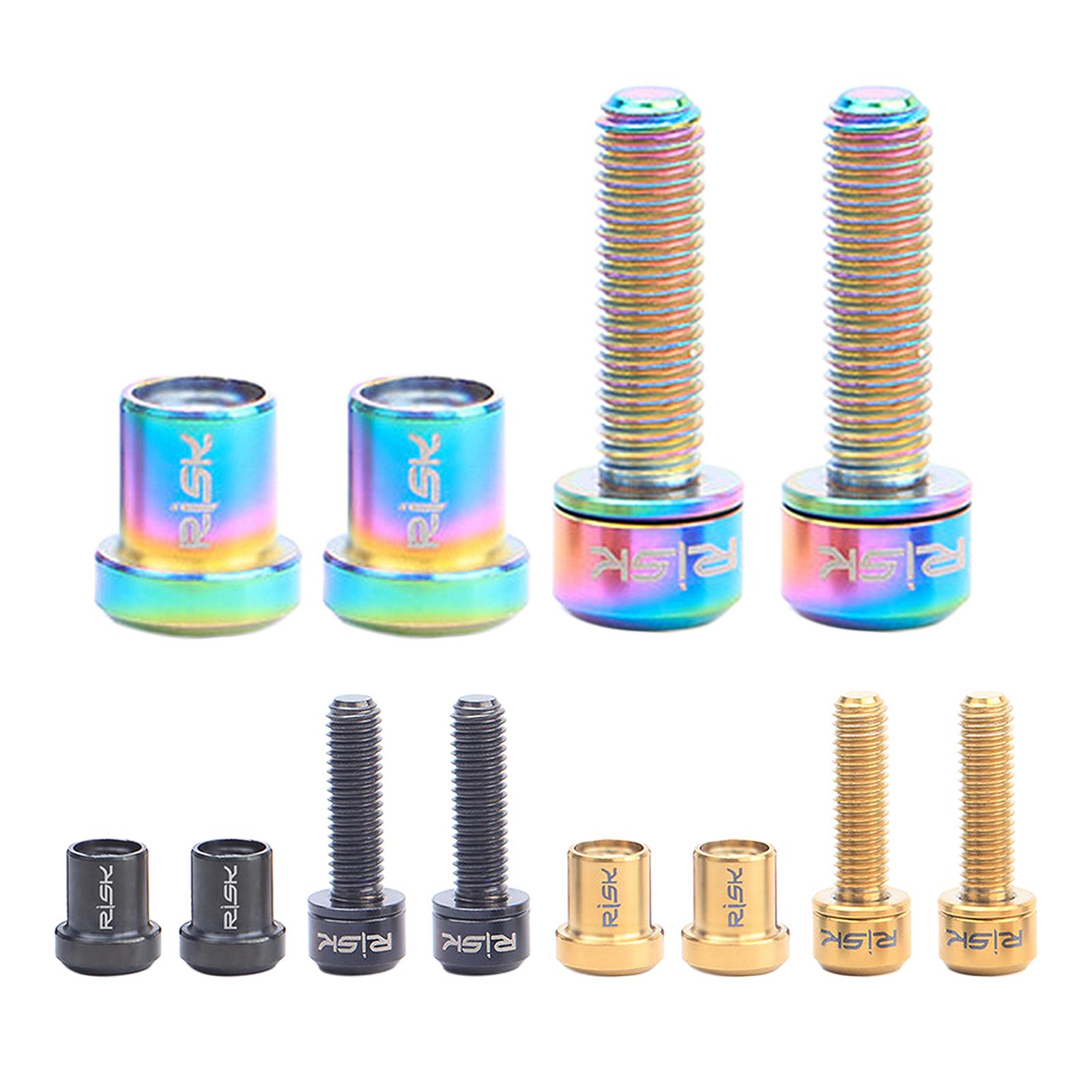 Titanium Alloy  Bike Bolts  Nuts Screws Bikes  Carbon Rod