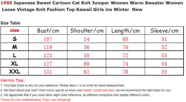 Cat Knit Jumper Sweater 7