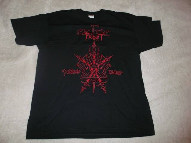 2000's Celtic popular Frost Morbid Tales Shirt Small Anvil Tag