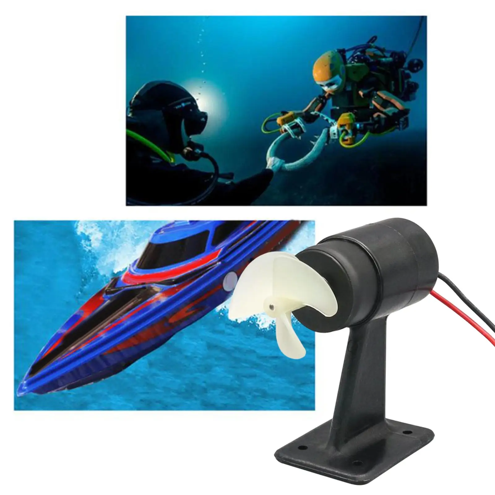 Underwater Thruster Motor  Propeller Motor for RC Ship Accessories