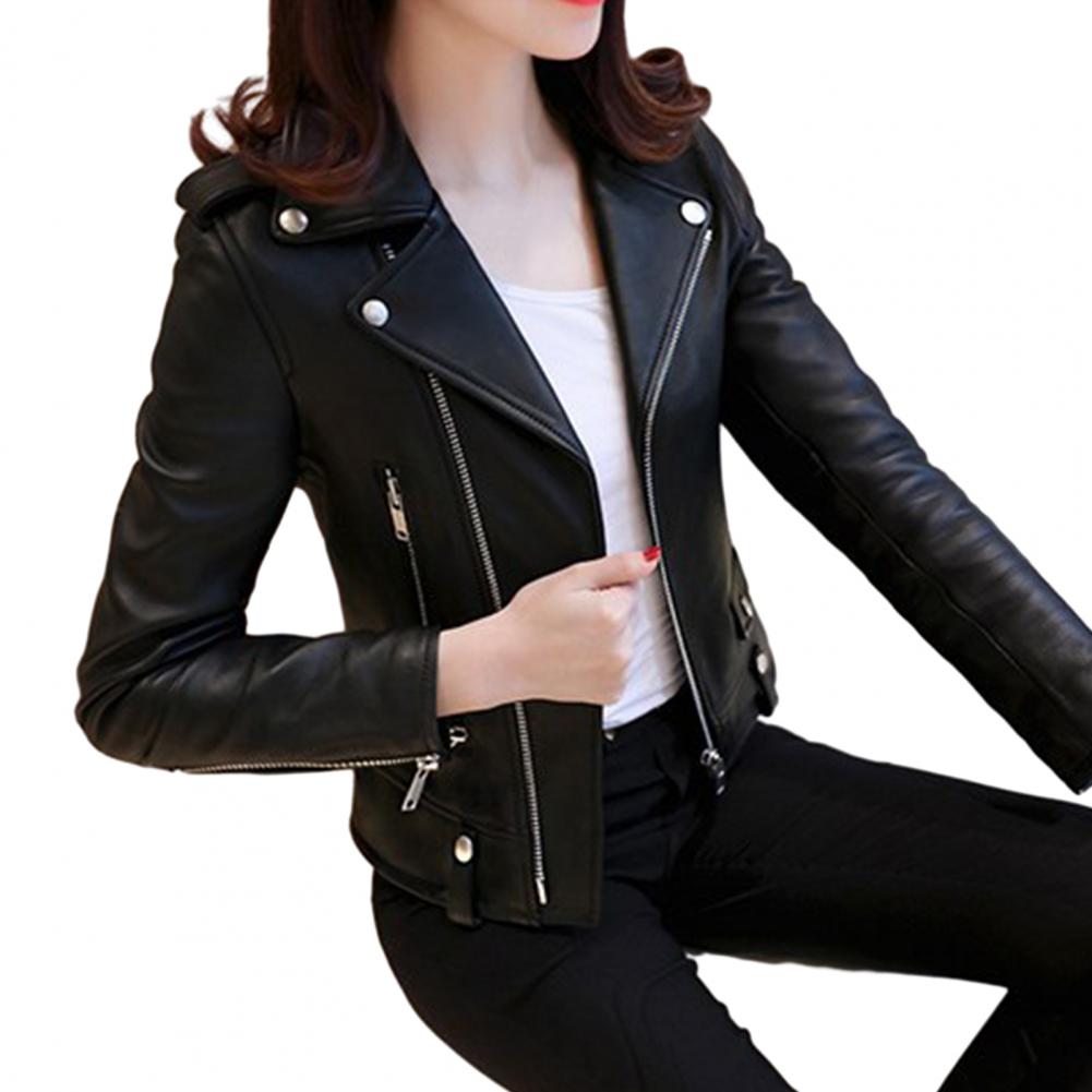 Title 3, Women Faux Leather Jacket Stylish Faux Leather ...