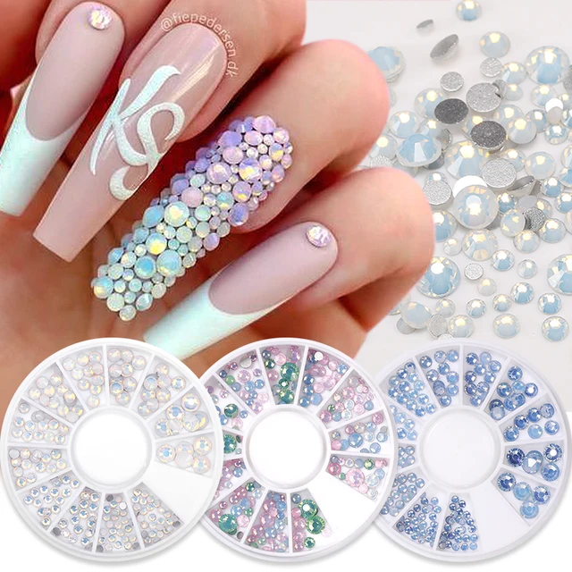 fairy stones mix bag ! (Sparkly Opal Rhinestones for Nails 3D Nail