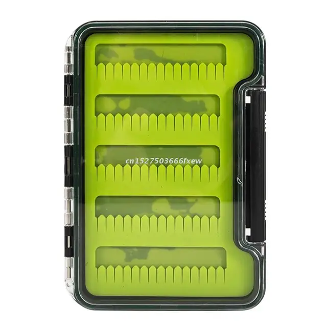 Waterproof Double Sides Silicone Fly Box Silicone Insert Fly Fishing