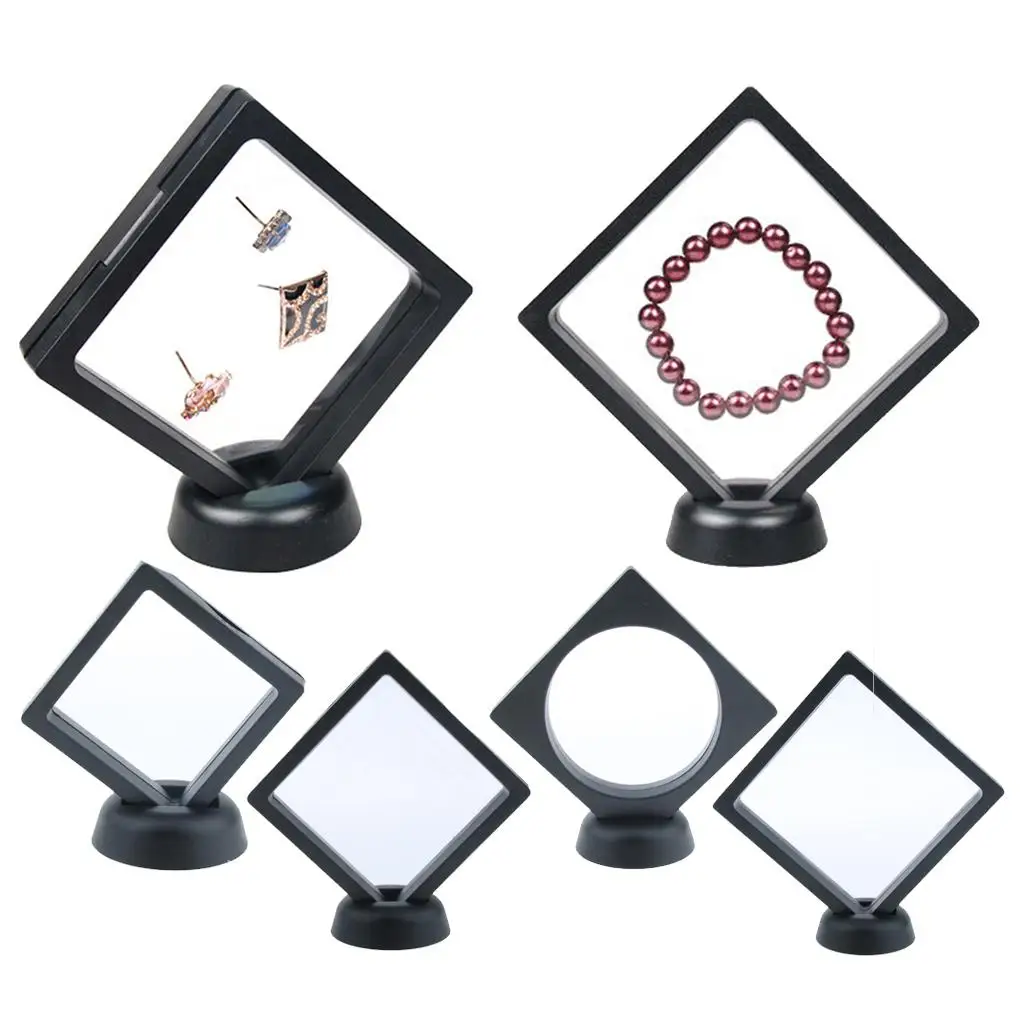  Jewelry Coin 3D Floating Display  Stand  Show Case, Fashion