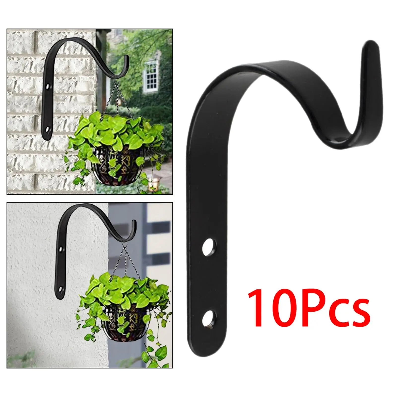 Hanging Plant Bracket Wall Hanging Brackets Hooks for Hanging for Wall Outdoor Bird Feeders Planters