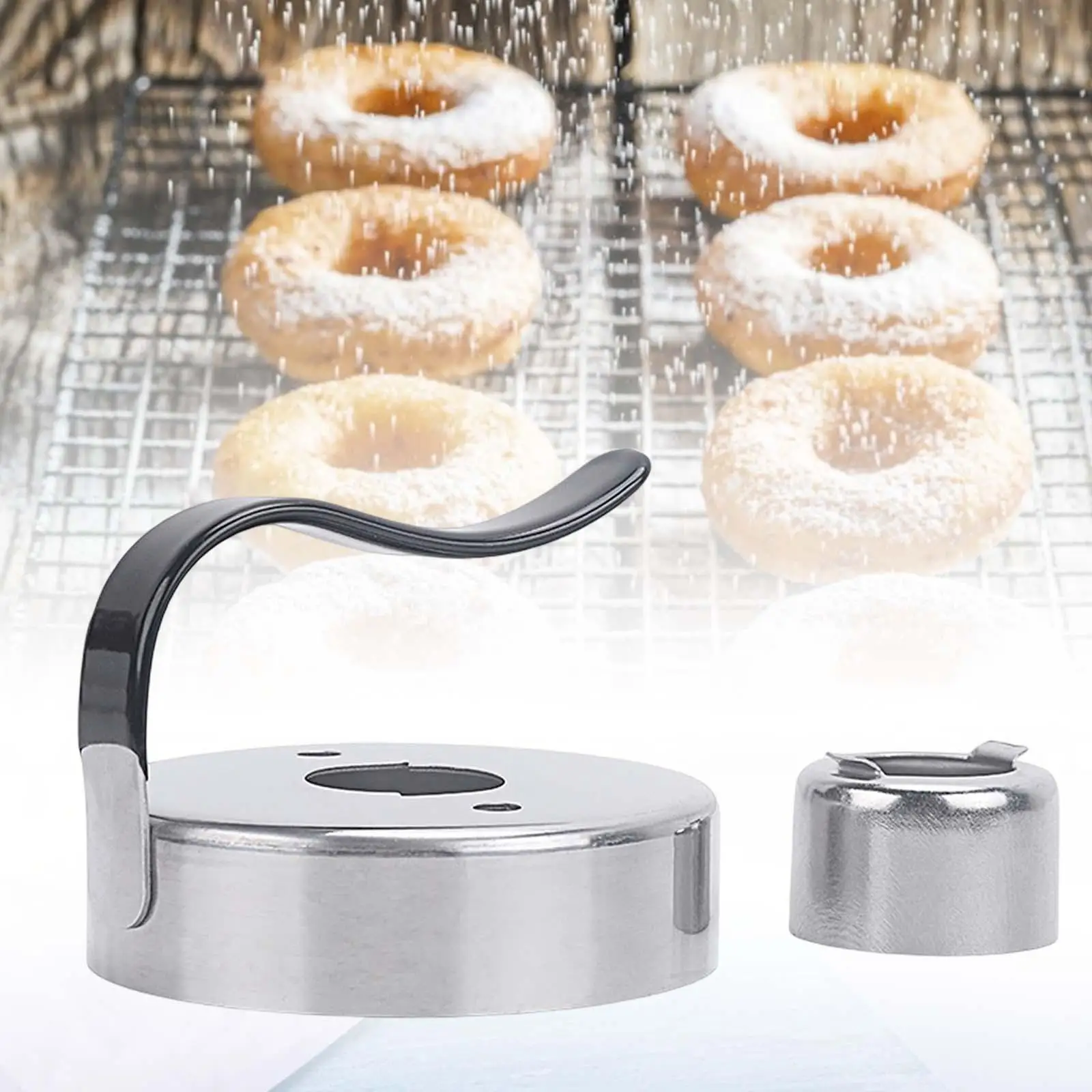 Mousse Circle, Easy to Clean Round Pastry Mousse Muffin mould Cake rings Donut Bakeware, Cake mould, for Cooking Family Baking