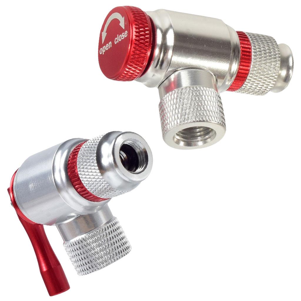 Bike CO2 Inflator Head Portable Quick & Easy Cycling Repair Accessories