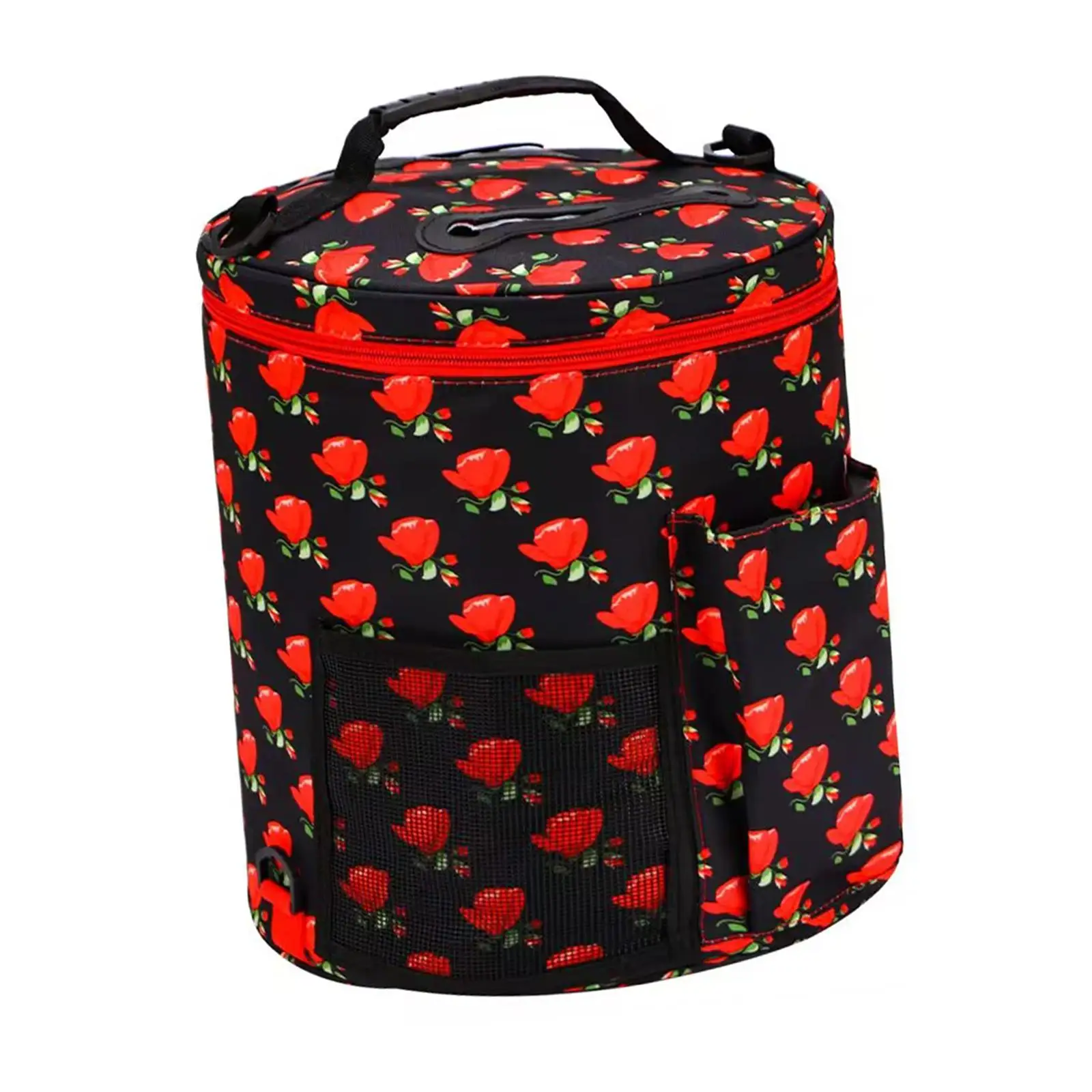 Yarn Case with Shoulder Strap Oxford Cloth Travel Portable Small Yarn Holder