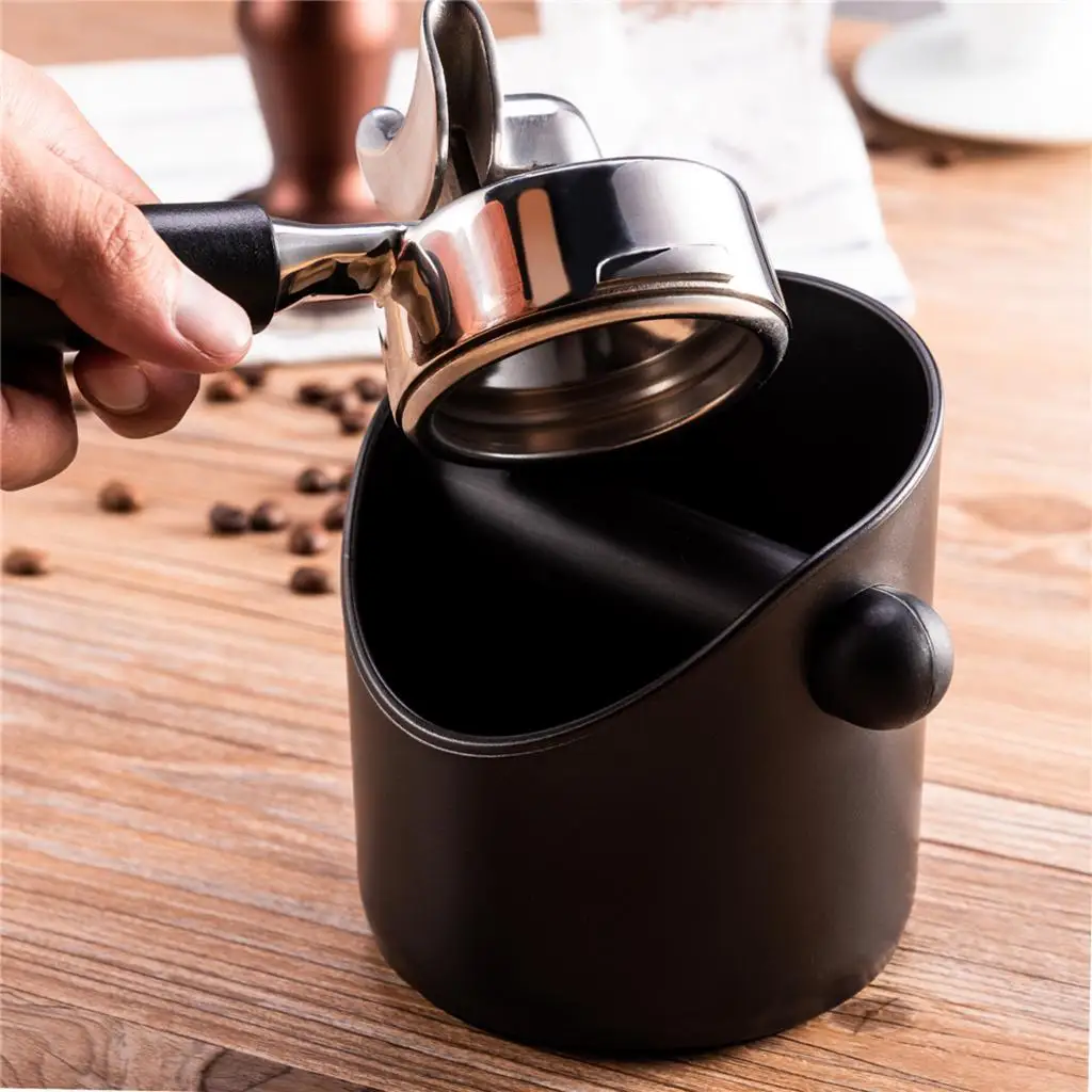 Coffee Knock Box Durable Style Anti Slip Base Coffee Grind Dump Bin Bowl