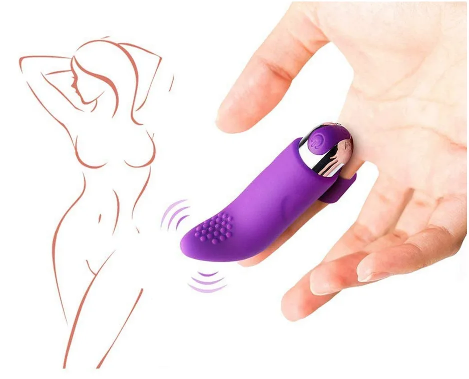 10 Modes Finger Vibrator Clitoris Massage G Spot Stimulation Rechargeable Vibrating Egg Sex Toys For Women Masturbation