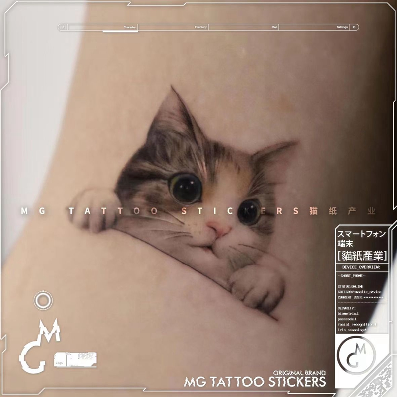 Best of Cute Cat Pet Waterproof Temporary Tattoo Stickers Female Color Anime Children Arm Wrist Art Fake Tattoo Small Tatuagem Adesiva Reviews & Tips