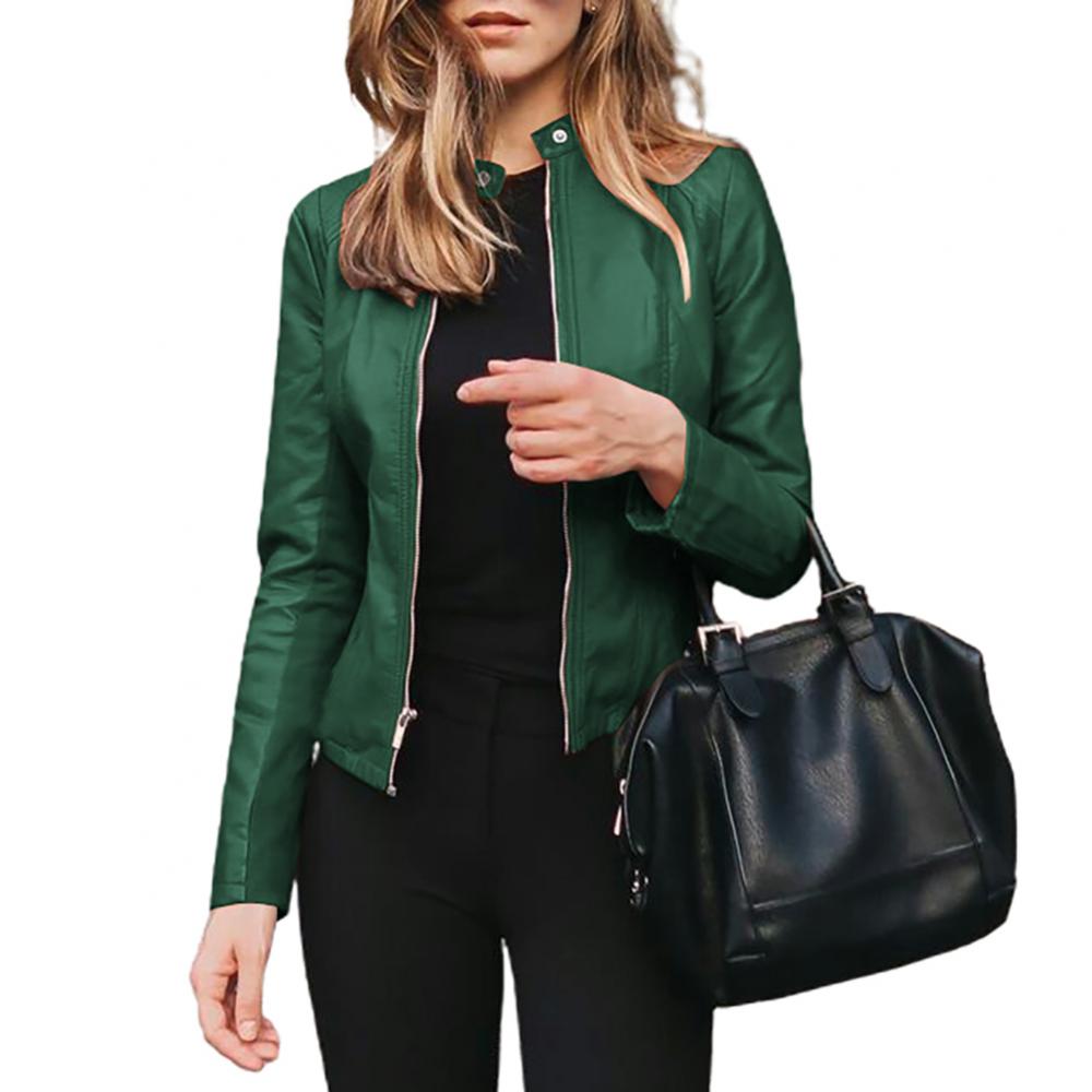 Title 5, Vintage Damen Pu Jacke Damen High Street Techwe...