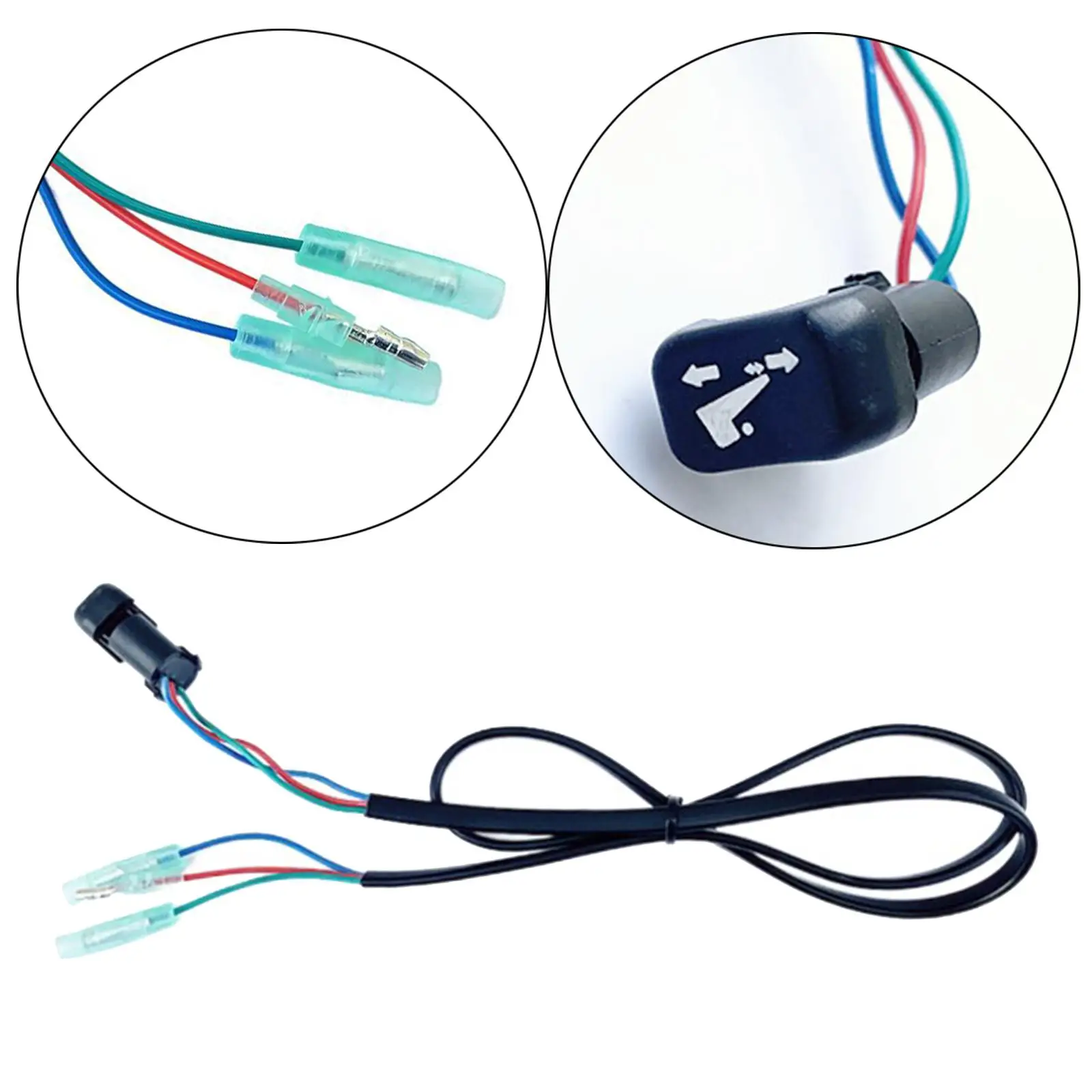 Portable Outboard and Tilt Switch Plastic Material Durable Assembly 37850-93J10 for Suzuki