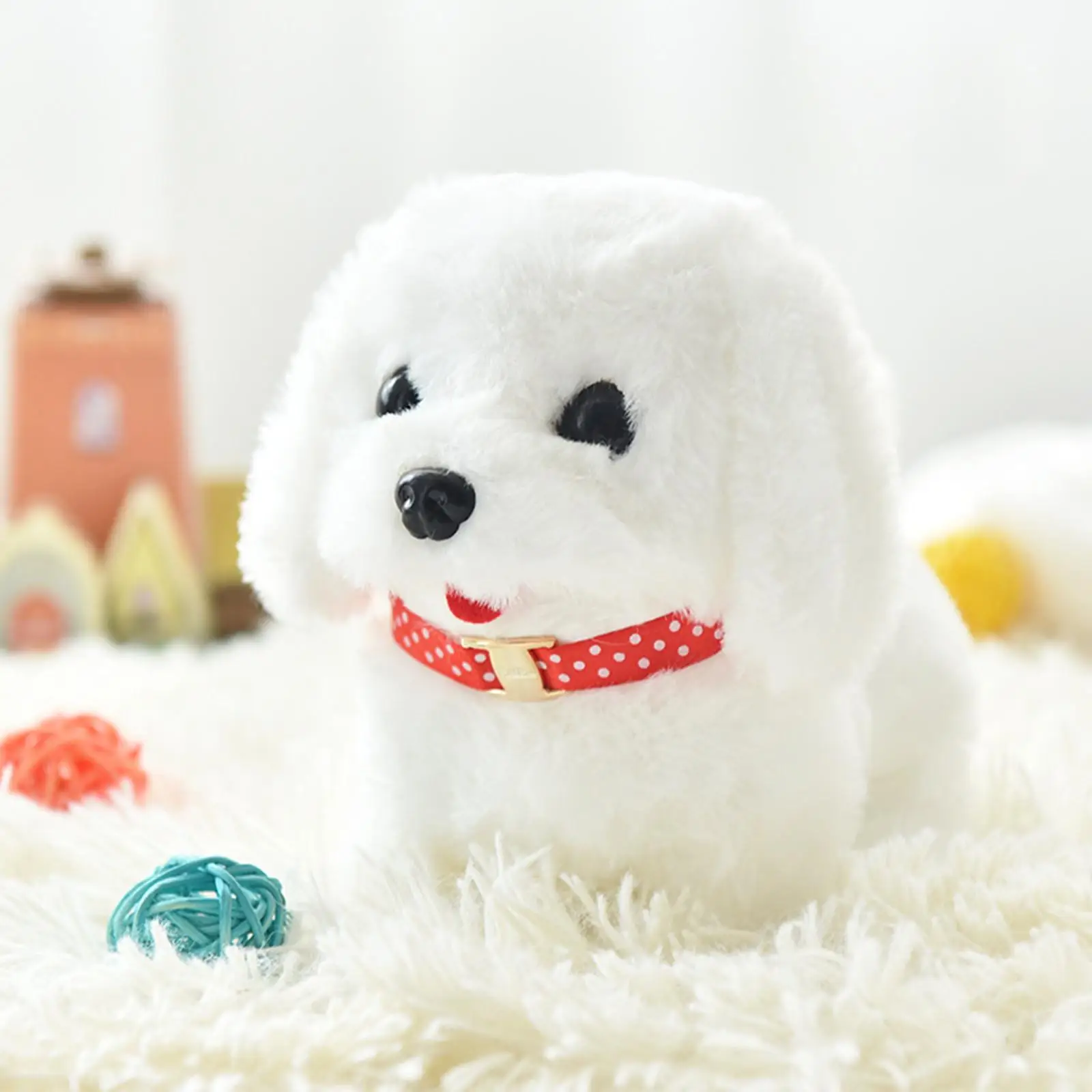 Electronic Pet Dog Battery Operated Interactive Stuffed Animals for Birthday Gifts