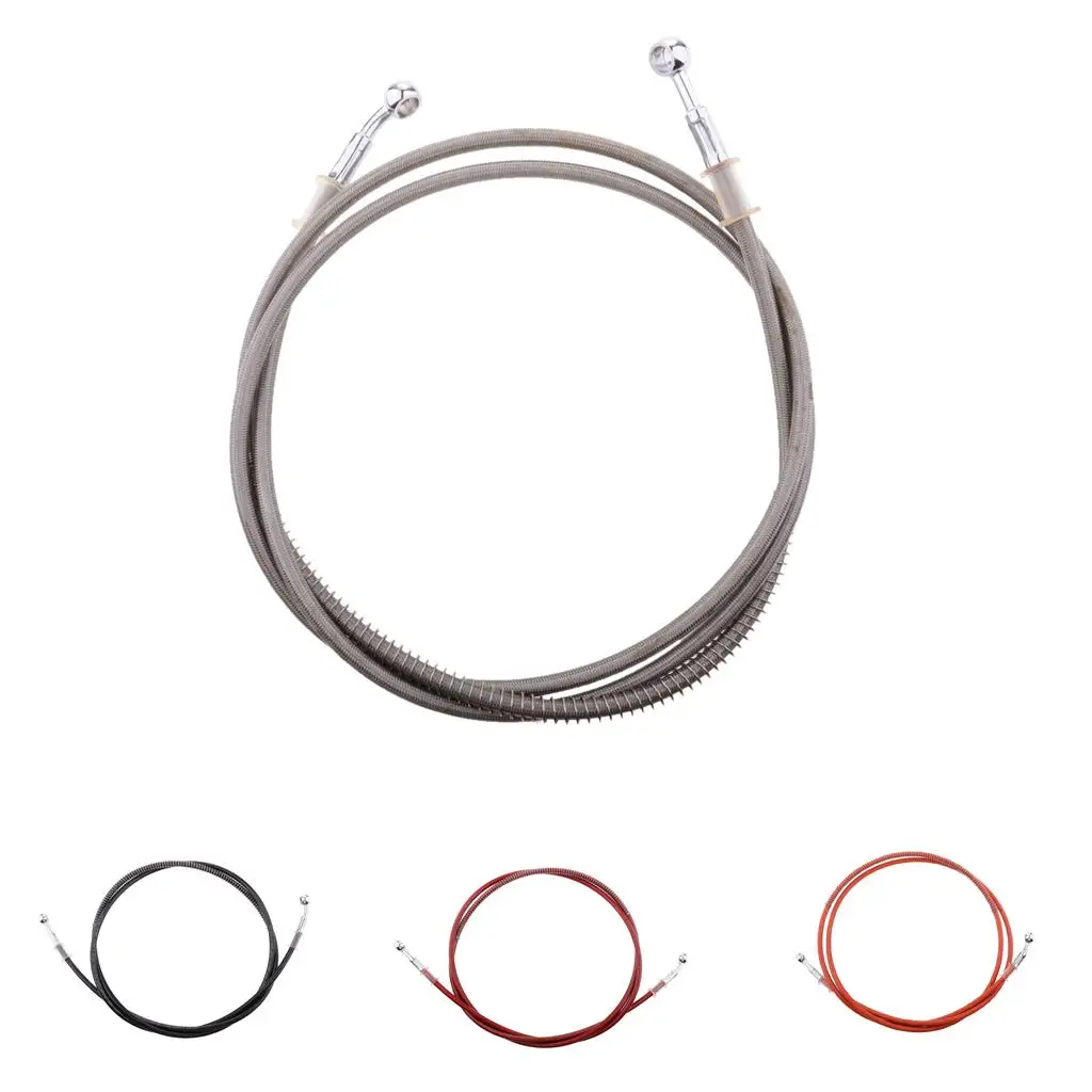 200cm Motorcycle Brake Clutch Throttle Cable Oil Hose Line Pipe
