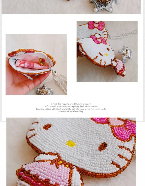 Beaded Hello Kitty In Kimono · A Beaded Animal · Beadwork and