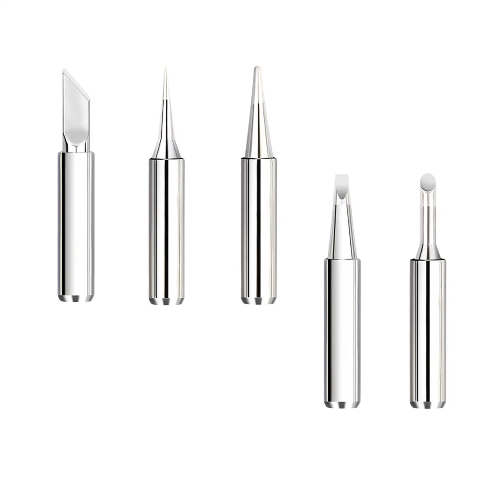 5x Soldering Iron Tips Durable for Welding Tools Soldering Station Parts