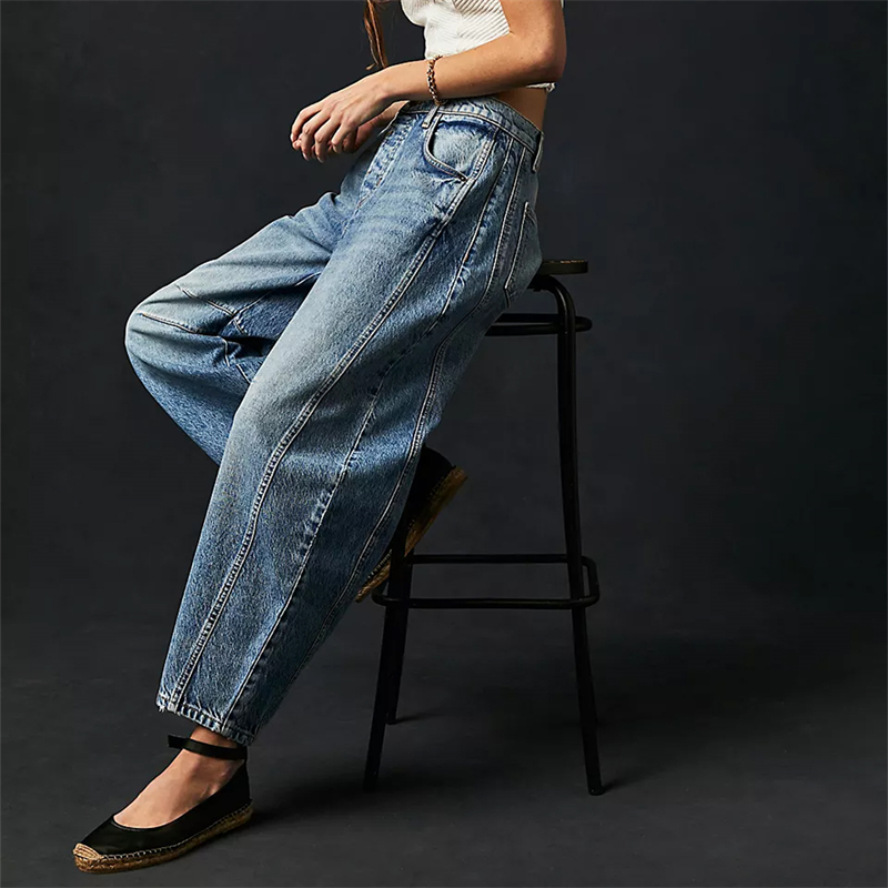 Title 23, Cropped Jeans for Women y2k Aesthetic Solid Col...