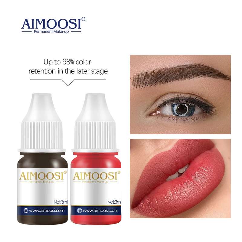 Best of AIMOOSI 3ml Tattoo Microblading Paint Ink Pigment For Semi Permanent Body Eyebrows Eyeliner Lip Tint Makeup Consumables Supplies Reviews & Tips