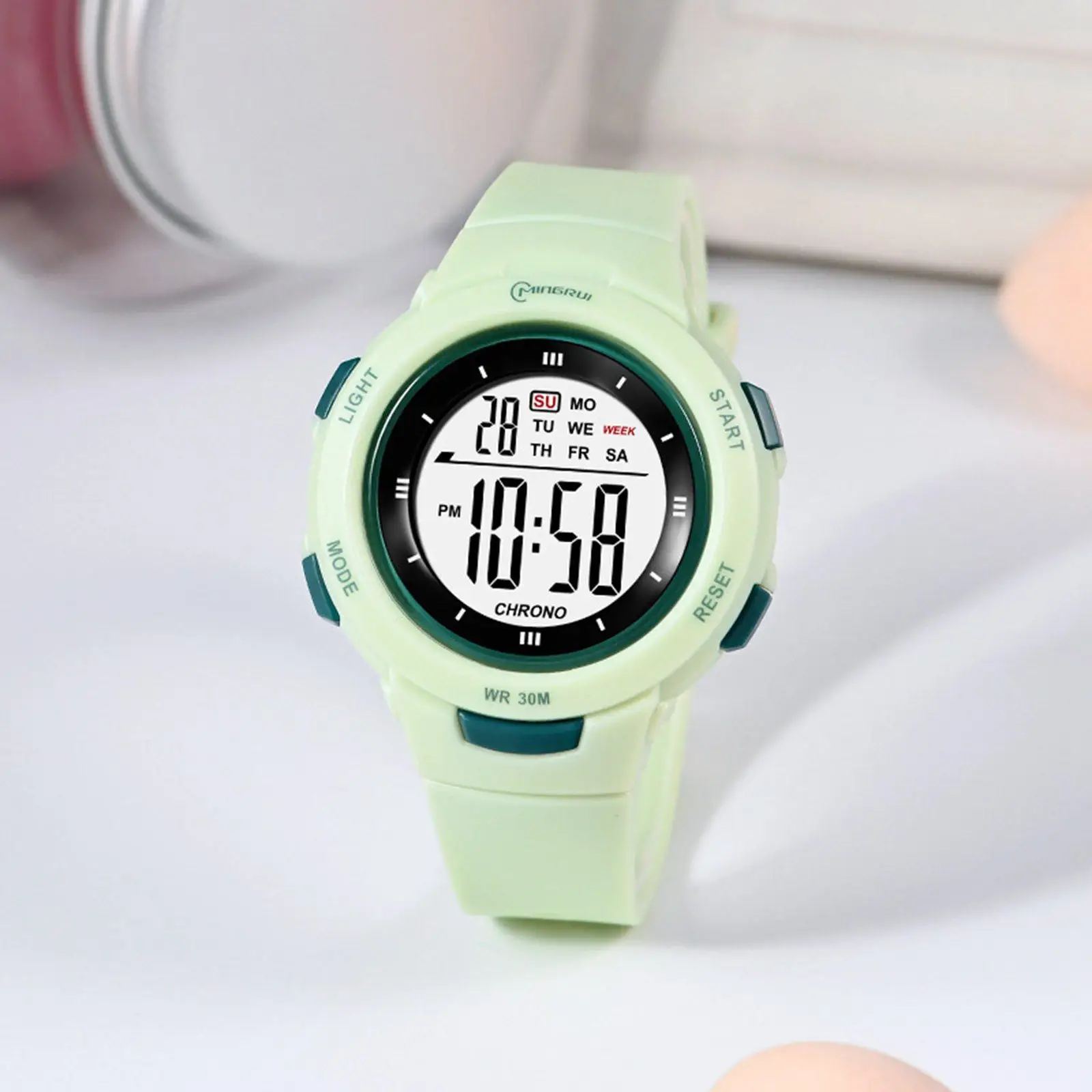 Boys , Outdoor Waterproof Electronic Watches, Wrist Watch with Alarm Stopwatch