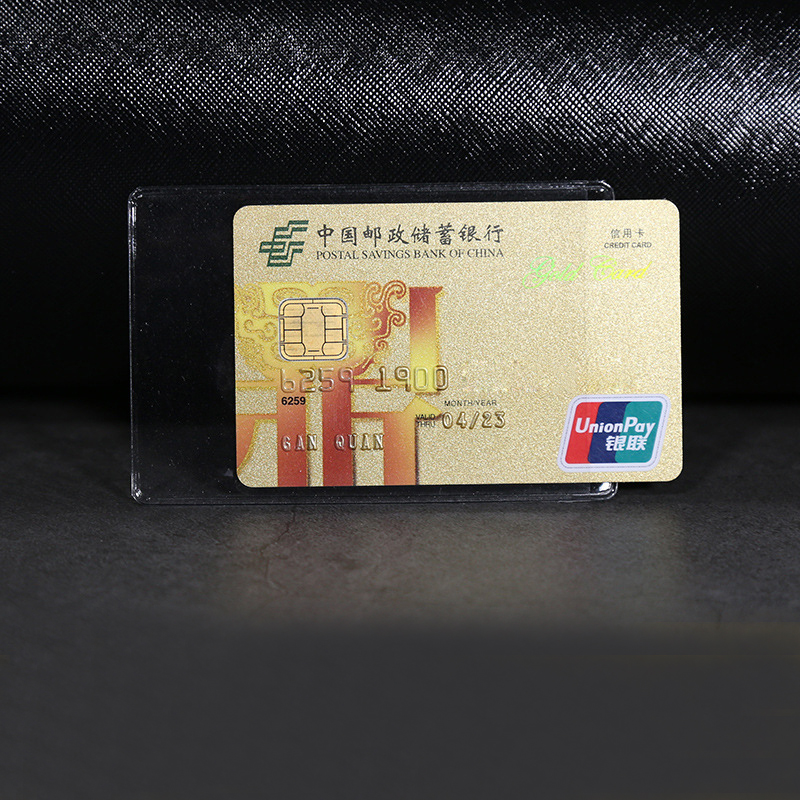 1/5/10 stücke Set Bus Business Case Bank Kredit ID Container Protektoren Karteninhaber PVC Transparent Karte Halter Passport Pass Abdeckung – Detail 11