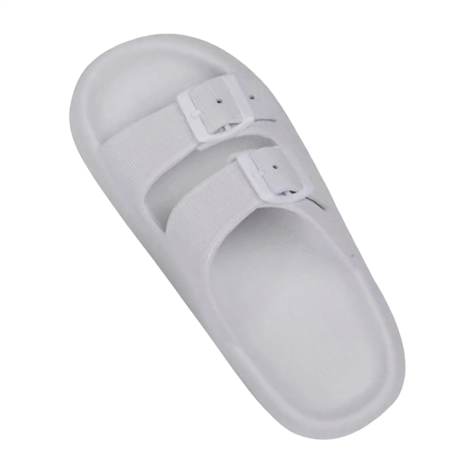 Womens Summer Flat Sandals EVA Flat Sole Slippers Non Slip Comfortable Soft Shower Slippers for Indoor Outdoor Unisex Bathroom